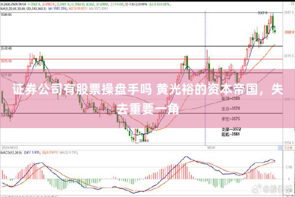 证券公司有股票操盘手吗 黄光裕的资本帝国，失去重要一角